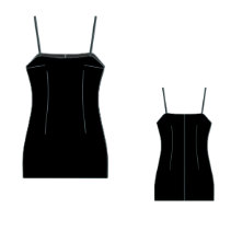 Strap Babydoll Sundress Sewing Pattern PDF XS-4XL