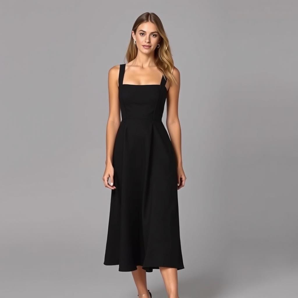 Tank Top Midi Dress Sewing Pattern PDF XS-4XL